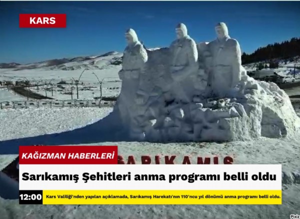 Sarıkamış Şehitleri anma programı belli oldu